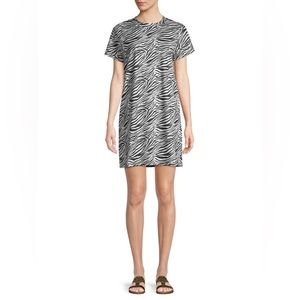 Lea and Viola Zebra Print Dress